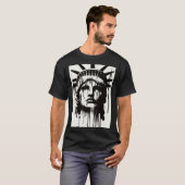 Freiheitsstatue künstlerisches Rendering Lady Libe T-Shirt (Vorne ganz)