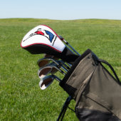 Freiheitsstatue / Lady Liberty Stripes Golf Headcover (In SItu)