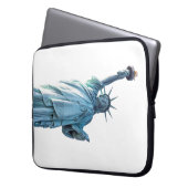 Freiheitsstatue Laptopschutzhülle (Vorderseite Links)