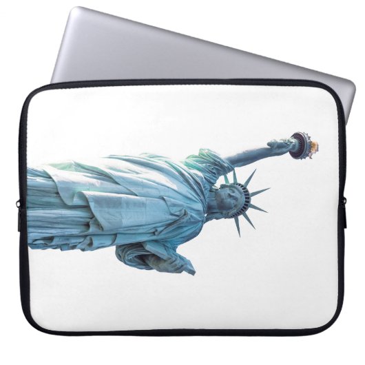 Freiheitsstatue Laptopschutzhülle (Vorderseite)