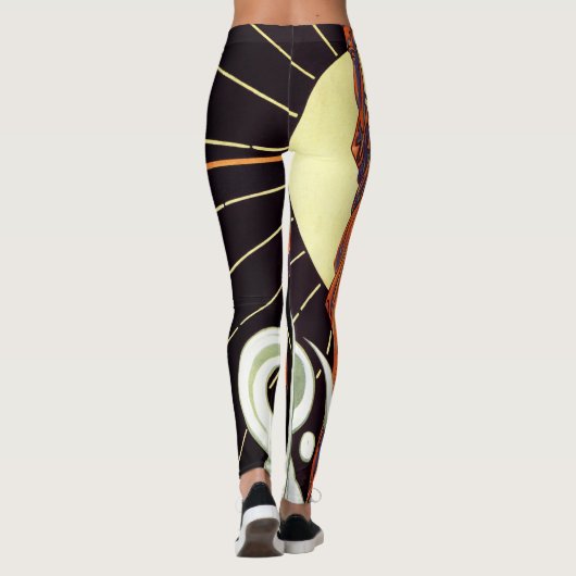 Freiheitsstatue Leggings (Rückseite)