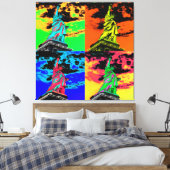 Freiheitsstatue Leinwanddruck (Insitu (Schlafzimmer))