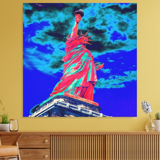Freiheitsstatue Leinwanddruck (Insitu (Wohnzimmer))