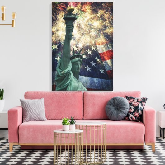 Freiheitsstatue Leinwanddruck (Insitu (Wohnzimmer))