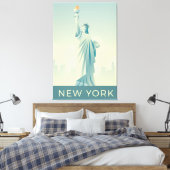 Freiheitsstatue Leinwanddruck (Insitu (Schlafzimmer))