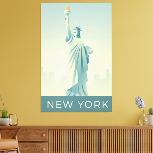 Freiheitsstatue Leinwanddruck (Insitu (Wohnzimmer))