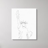 Freiheitsstatue Leinwanddruck (Vorderseite)