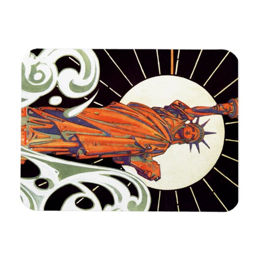 Freiheitsstatue Magnet (Horizontal)