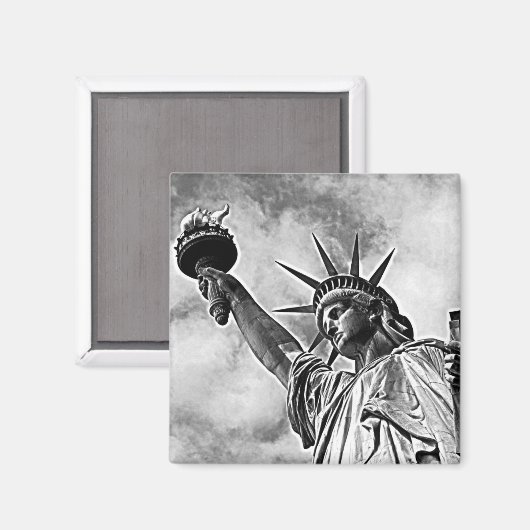 Freiheitsstatue Magnet (Vorderseite/Rückseite)