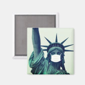 Freiheitsstatue Magnet (Vorderseite/Rückseite)
