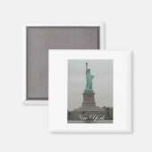 Freiheitsstatue Magnet (Vorderseite/Rückseite)