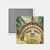 Freiheitsstatue Magnet (Vorderseite/Rückseite)