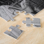 Freiheitsstatue Manhattan Wolkenkratzer Puzzle (Seite)