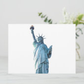 Freiheitsstatue Menükarte (Stehend Vorderseite)