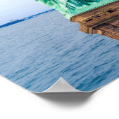 Freiheitsstatue mit dem World Trade Center Poster (Ecke)