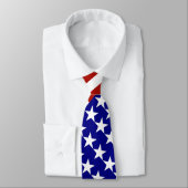 Freiheitsstatue mit Feuerwerk für den 4. Juli Krawatte (Gebunden)