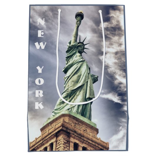 Freiheitsstatue Mittlere Geschenktüte (Rückseite)
