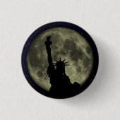 Freiheitsstatue - Mond Button (Vorderseite)