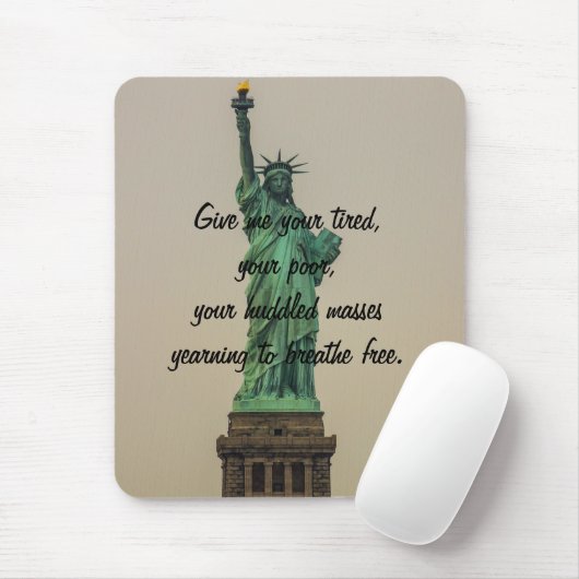 Freiheitsstatue Mousepad (Mit Mouse)