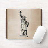 Freiheitsstatue Mousepad (Mit Mouse)