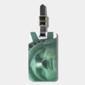 Freiheitsstatue Nah hoch Gepäckanhänger (Vorderseite vertikal)