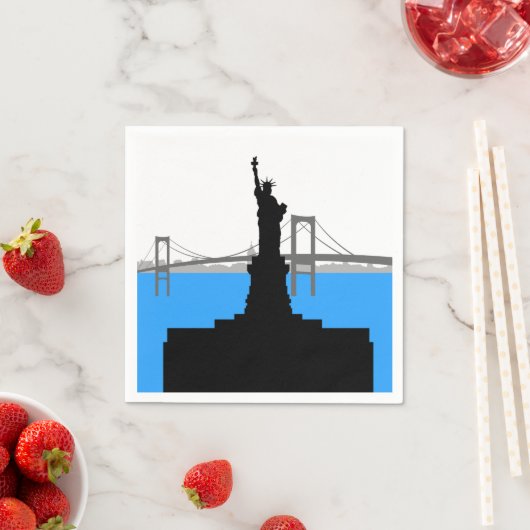 Freiheitsstatue Napkins Serviette (Beispiel)