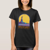 Freiheitsstatue Nationalmonument Liberty Island T-Shirt (Vorderseite)