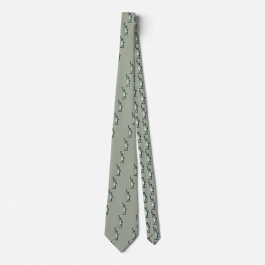 Freiheitsstatue Necktie Krawatte (Vorderseite)