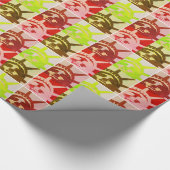 Freiheitsstatue New Yok City Pop Art Collection Geschenkpapier (Ecke)