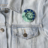 Freiheitsstatue, New York Button (Beispiel)