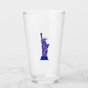 Freiheitsstatue - New York City-4. Juli - Glas