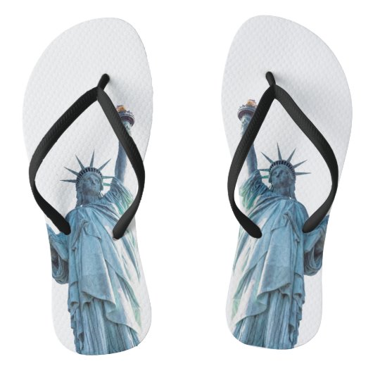 Freiheitsstatue New York City Badesandalen (Fußbett)