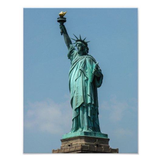 Freiheitsstatue, New York City - Foto Print (Vorne)