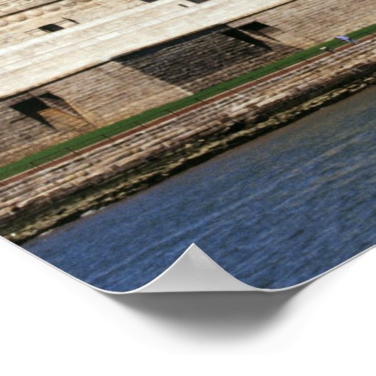 Freiheitsstatue, New York City, New York Poster (Ecke)