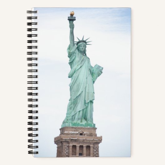 Freiheitsstatue New York City Notizblock (Vorderseite)