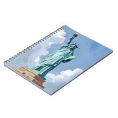 Freiheitsstatue New York City Notizblock (Linke Seite)