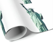 Freiheitsstatue New York City NYC Geschenkpapier (Rolleneckpunkt)