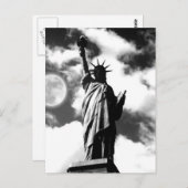 Freiheitsstatue New York City Post Card Postkarte (Vorne/Hinten)