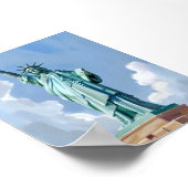 Freiheitsstatue New York City Poster (Ecke)