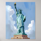 Freiheitsstatue New York City Poster (Vorne)