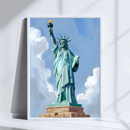 Freiheitsstatue New York City Poster