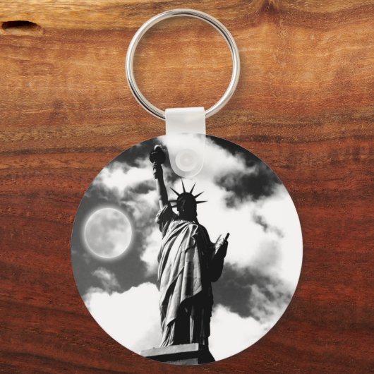 Freiheitsstatue New York City Schlüsselanhänger (Vorderseite)