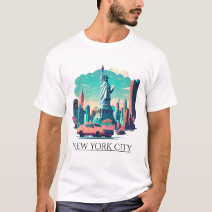 Freiheitsstatue New York City T - Shirt