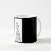 Freiheitsstatue New York City Tasse (VorderseiteRechts)