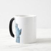 Freiheitsstatue New York City Verwandlungstasse (Vorderseite Links)