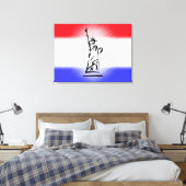 Freiheitsstatue New York Leinwanddruck (Insitu (Schlafzimmer))