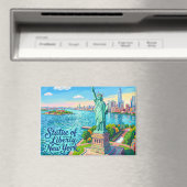 Freiheitsstatue, New York Magnet (In Situ (Geschirrspüler))