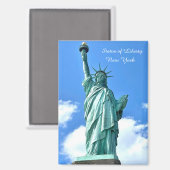 Freiheitsstatue New York Magnet  (Vorderseite/Rückseite)