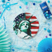 Freiheitsstatue, New York Pappteller (Party)