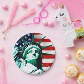 Freiheitsstatue, New York Pappteller (Party)